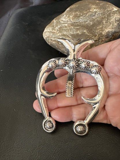 XL Mens Womens Naja Pendant Navajo Sterling Silver 17678