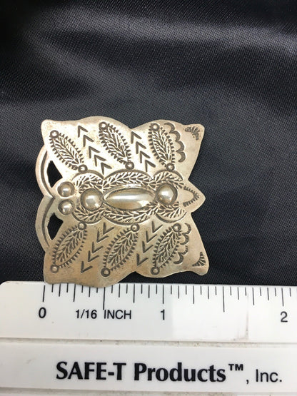 Dragonfly Sterling Silver Navajo Pin Pendant 02665