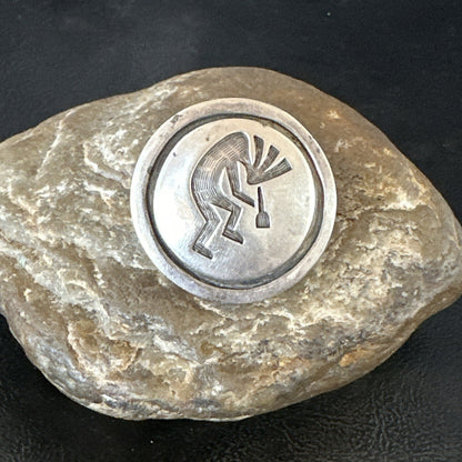 XL Womens Kokopelli Old Pawn Hopi Sterling Silver Ring Size 6.5 18115