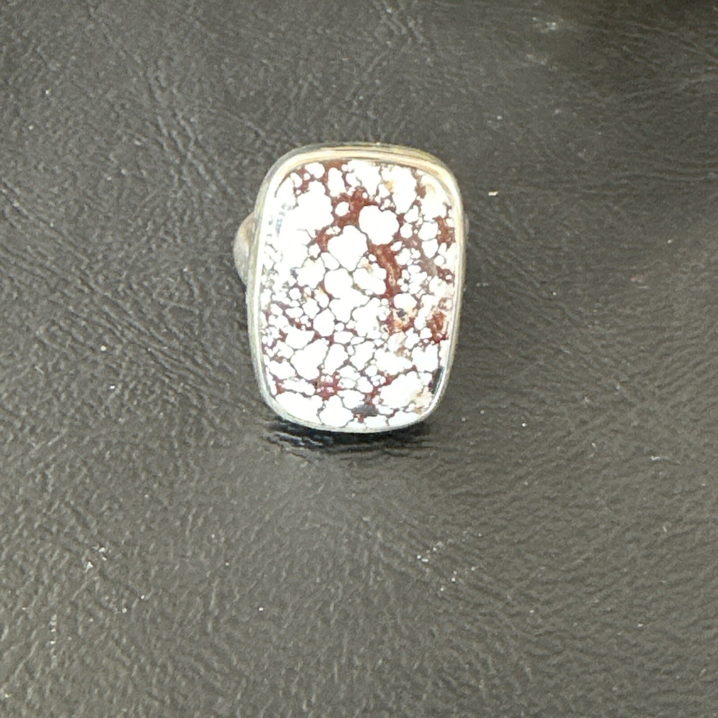 Mens Womens Wild Horse Turquoise Navajo Sterling Silver Ring Sz 7 17344