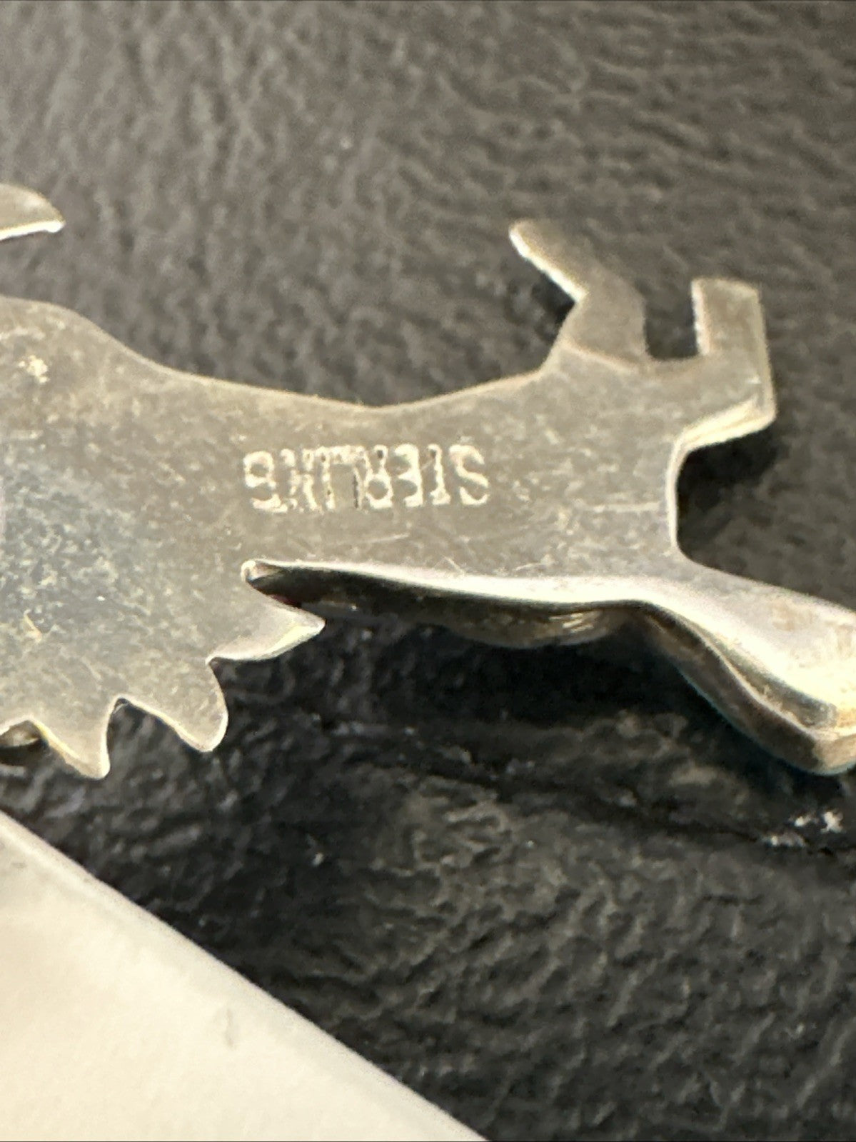 Blue Turquoise Coral Horse Inlay Navajo Sterling Silver Earrings 19827