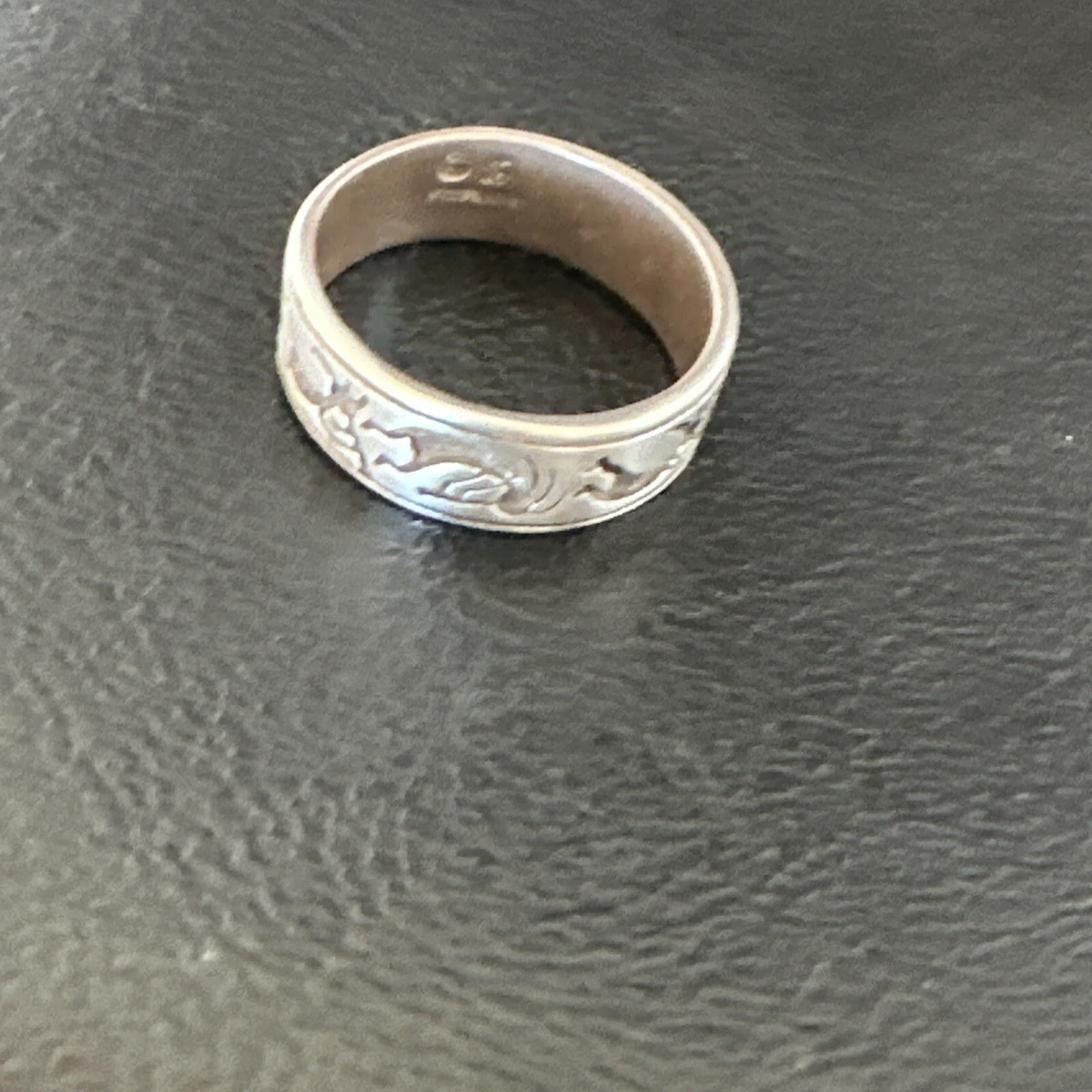 Kokopelli Wedding Band Navajo Sterling Silver Ring Size 9.5 17971