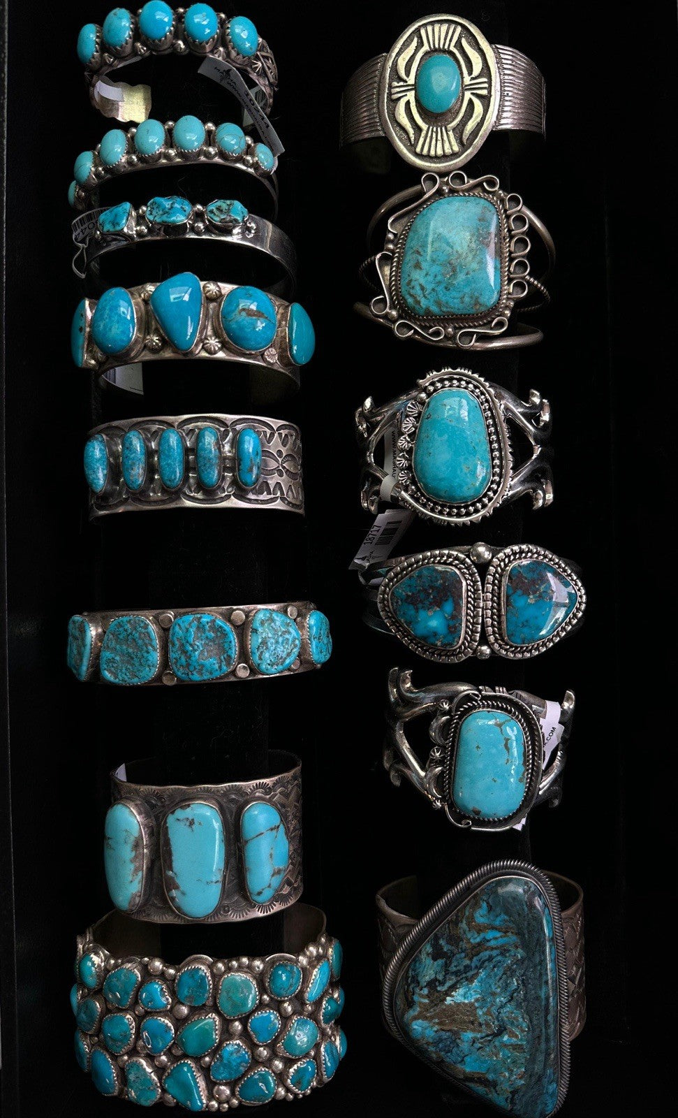 A Lot Sterling Silver NAVAJO Zuni Native American Southwestern Bracelets Jewelry