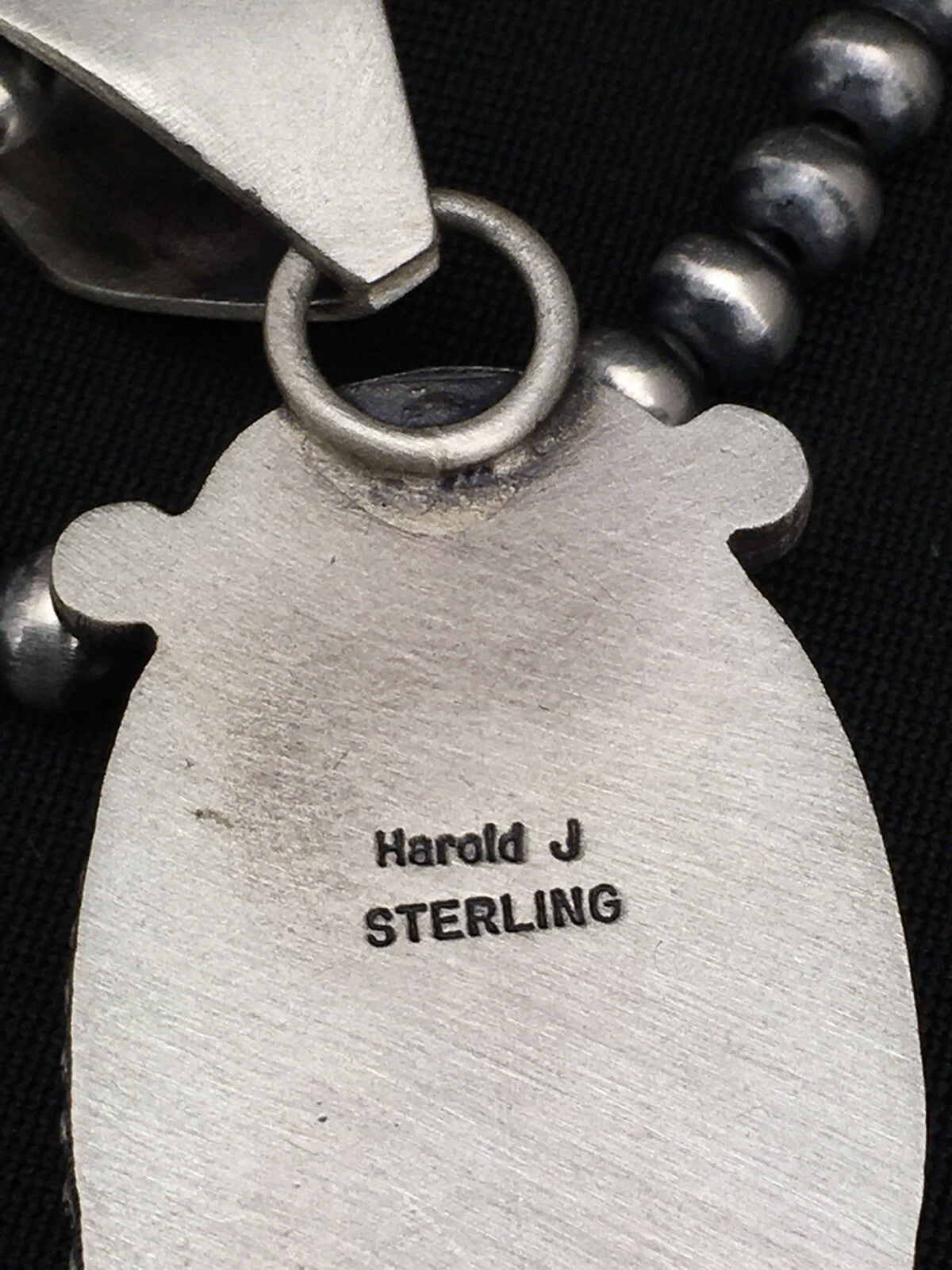 Native Orange Spiny Oyster Pendant Navajo Sterling Silver Necklace 04907