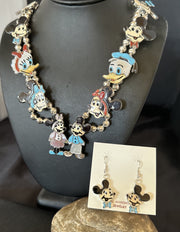 MICKEY Horse ZUNI TURQUOISE SQUASH BLOSSOM EARRINGS | Sterling Silver | Authentic Native American Handmade | 17784