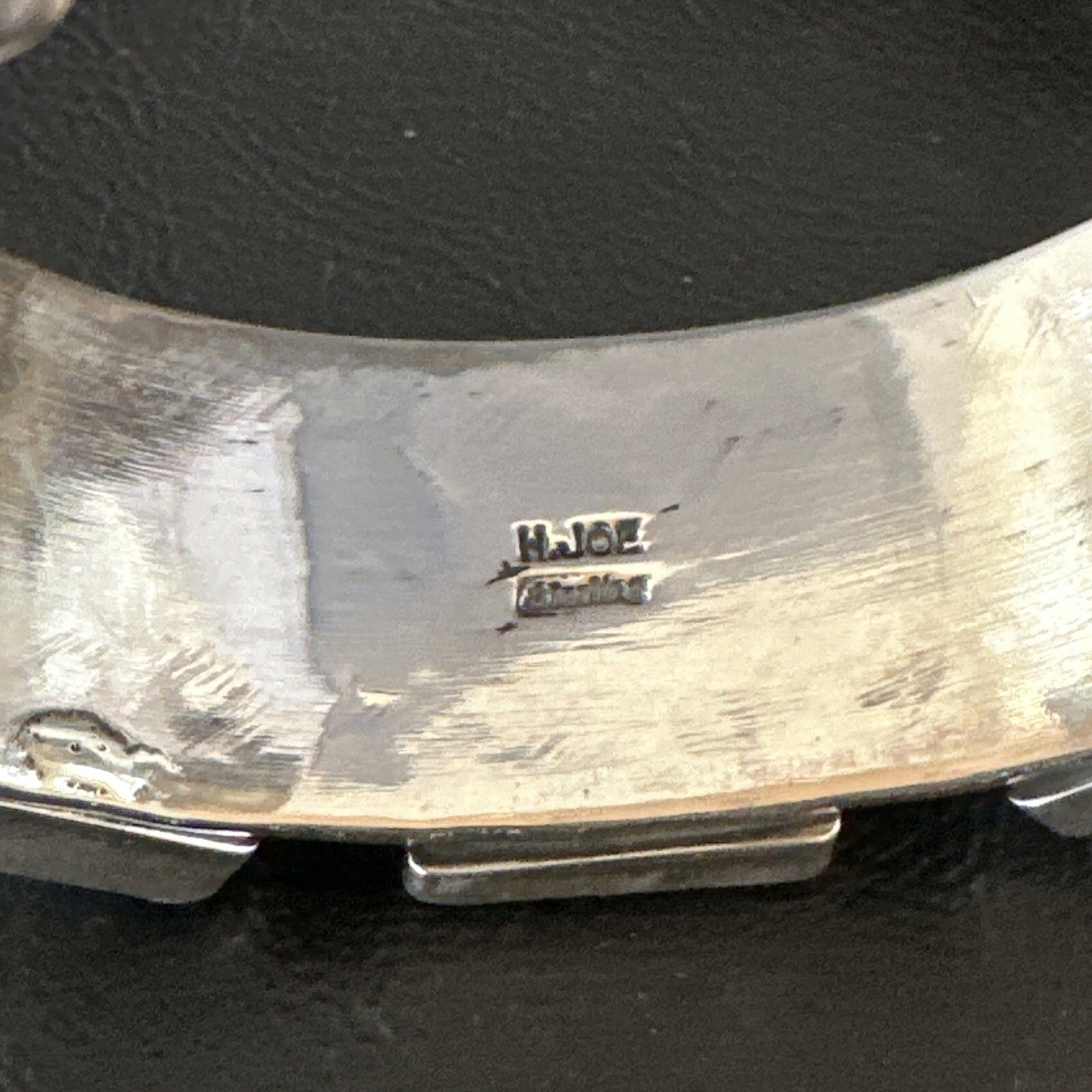 Mens Womens White Buffalo Turquoise Navajo Sterling Silver Cuff Bracelet 17946