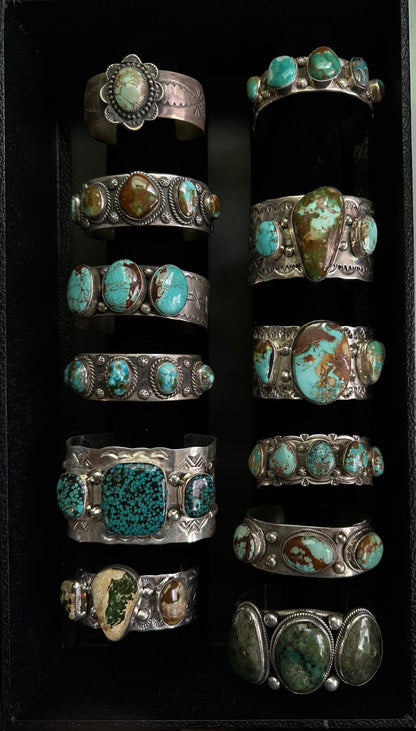 Native American Navajo Zuni Squash Blossom Cuffs Necklaces Rings