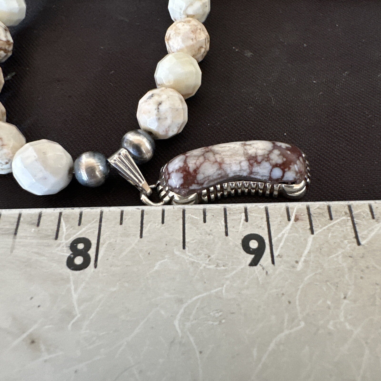 Mens Women Navajo Sterling Silver Wild Horse Necklace Pendant 20” 18322