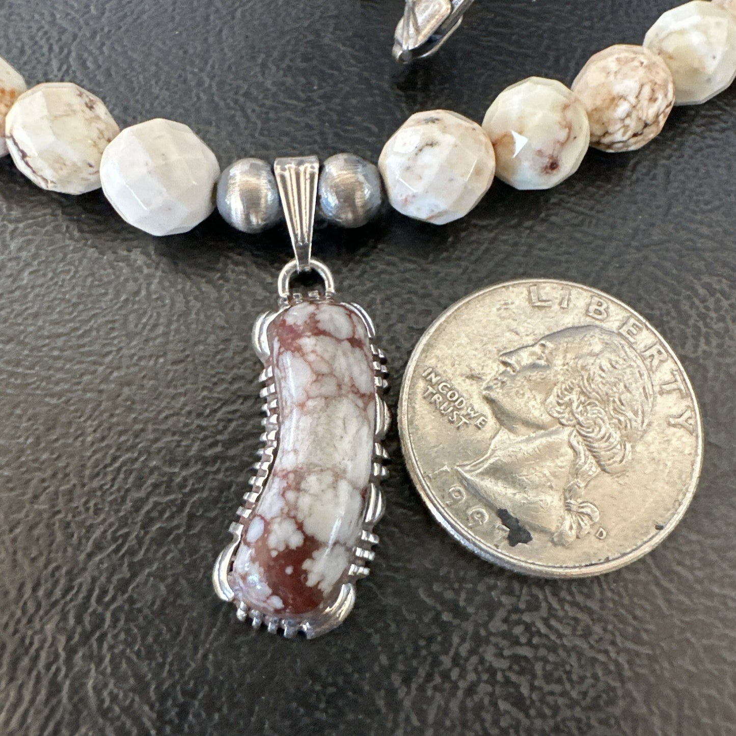 Mens Women Navajo Sterling Silver Wild Horse Necklace Pendant 20” 18322
