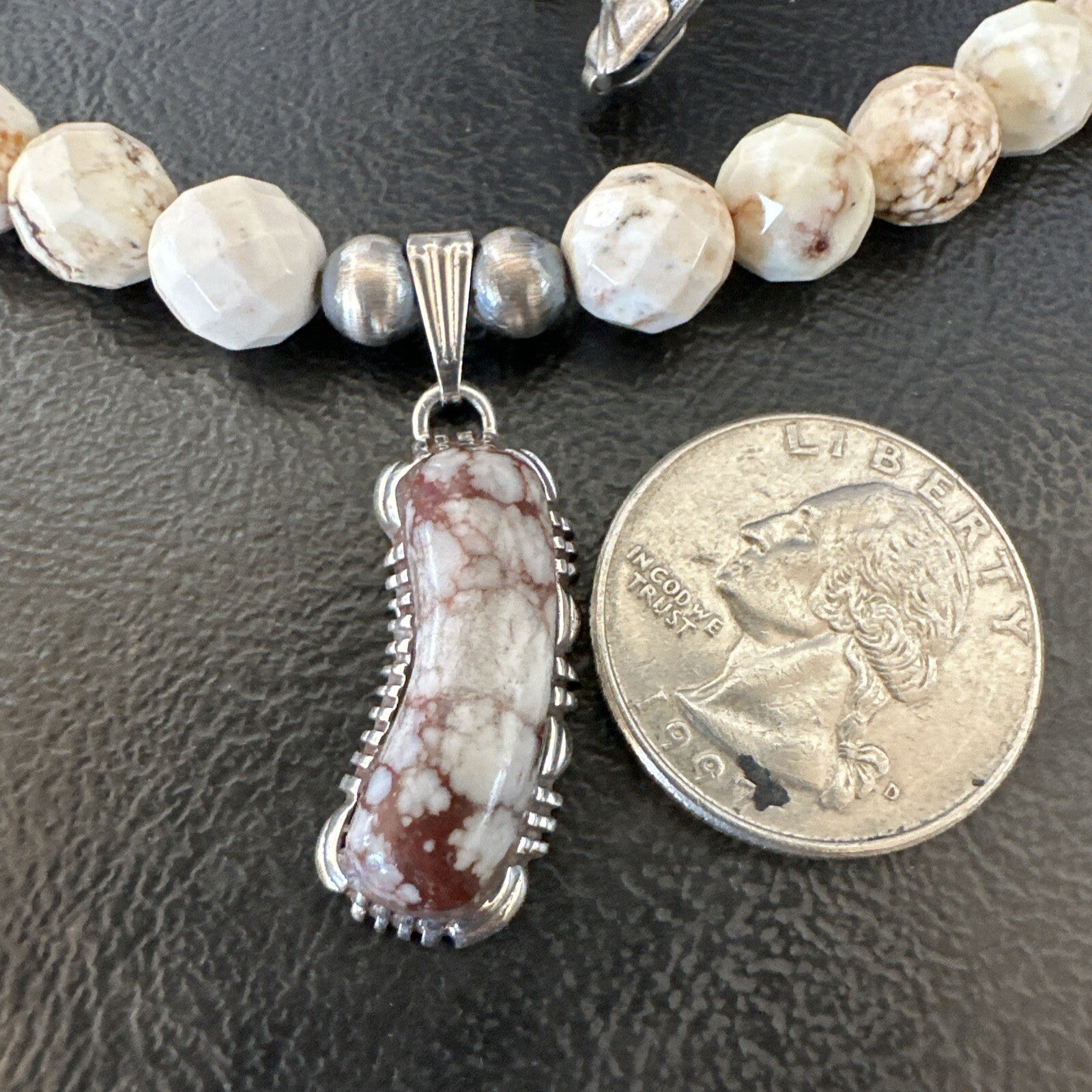 Mens Women Navajo Sterling Silver Wild Horse Necklace Pendant 20” 18322