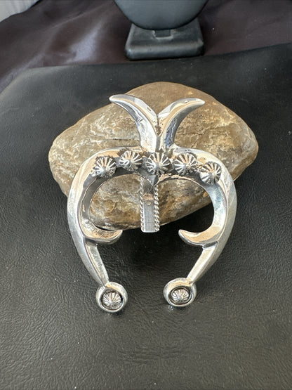 XL Mens Womens Naja Pendant Navajo Sterling Silver 17678