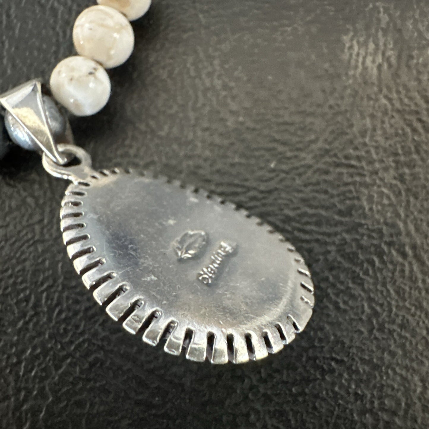 Mens Women Navajo Sterling Silver Wild Horse Necklace Pendant 23" 18269