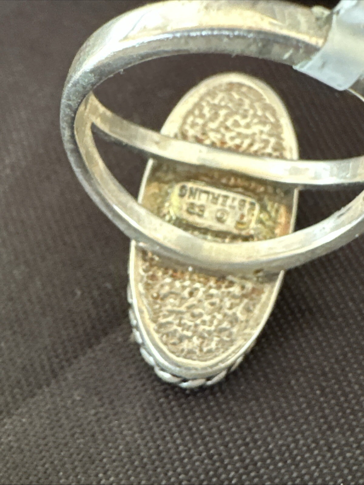 MultiColor Navajo Sterling Turquoise Spiny Oyster Inlay Ring Sz 8.5 18705