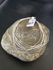 Women's Heishi Liquid 10 Strands Bracelet 8" | Sterling Silver | Authentic Native American Handmade | 4391