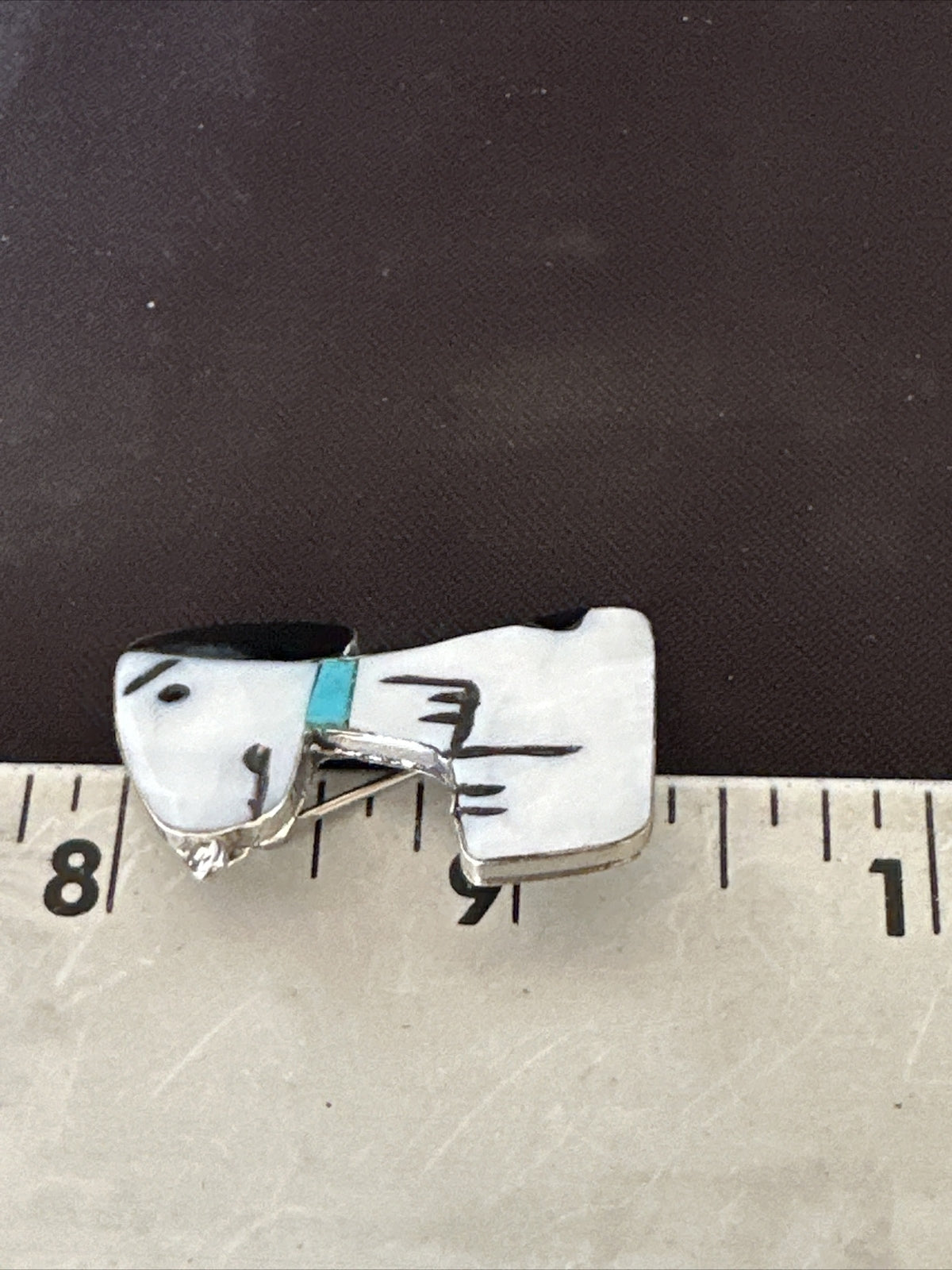 Snoopy Dog Zuni Sterling Silver Disney Pin Pendant Peanuts 17951