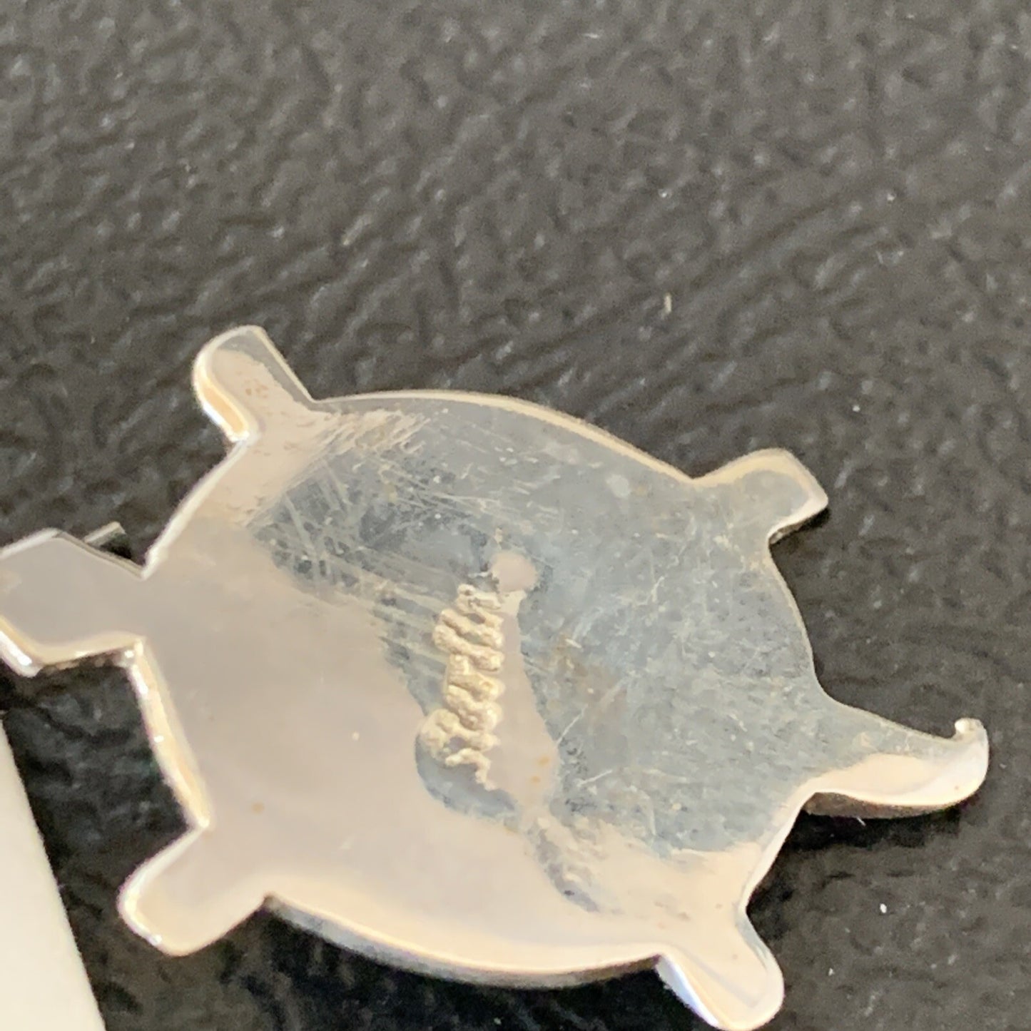 Turquoise & Opal Navajo Sterling Silver Inlay Turtle Earrings 0.5" 12015