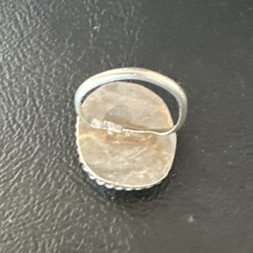 Southwestern Navajo Blue Turquoise Ring | Sterling Silver | Sz 3 | 15359
