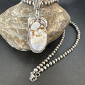 Navajo Wild Horse Necklace Pendant | Sterling Silver | Authentic Native American Handmade | 16942