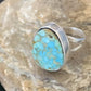 Men's Navajo Blue Spiderweb Turquoise Ring | Sterling Silver | Sz 10 | Authentic Native American Handmade | 12545