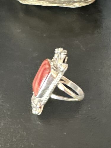 Women's Sterling Silver Purple Spiny Oyster Ring | Sz 9 | 14904
