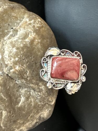 Women's Sterling Silver Purple Spiny Oyster Ring | Sz 9 | 14908