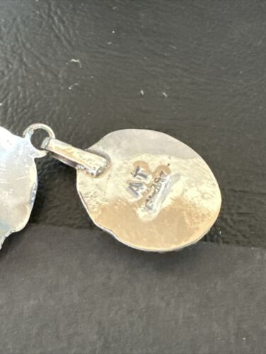 NWT Navajo Pink Conch Shell Dangle Earrings | Sterling Silver | Authentic Native American Handmade | 17217
