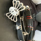 Men's White Buffalo Turquoise Concho Belt | Sterling Silver Navajo Tufa | Authentic Native American Handmade | 16683