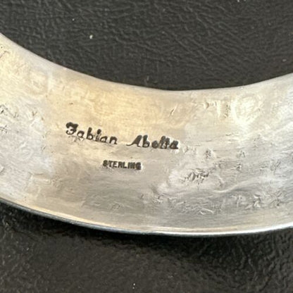 Navajo Stamped Cuff Bracelet | Sterling Silver | Authentic Native American Handmade | 17457