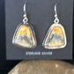 Navajo Bumblebee Jasper Earrings | Sterling Silver | Authentic Native American Handmade | 15830