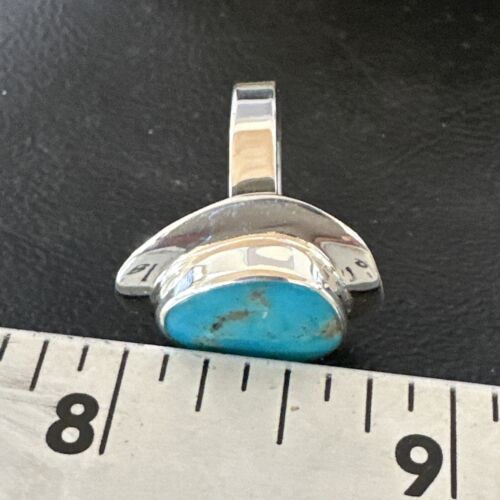Navajo Blue Kingman Turquoise Ring | Sterling Silver | Sz 7 | Authentic Native American Handmade | 16592