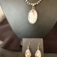 Navajo Wild Horse Necklace Pendant and Earrings Set | Sterling Silver | Authentic Native American Handmade | 15739