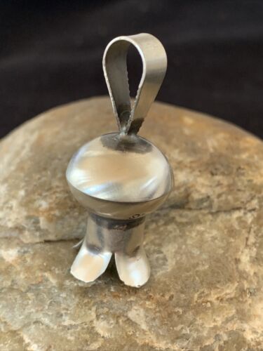 Navajo Naja Pendant | Sterling Silver | Handmade Pearls | 1.25" | Authentic Native American | 1258