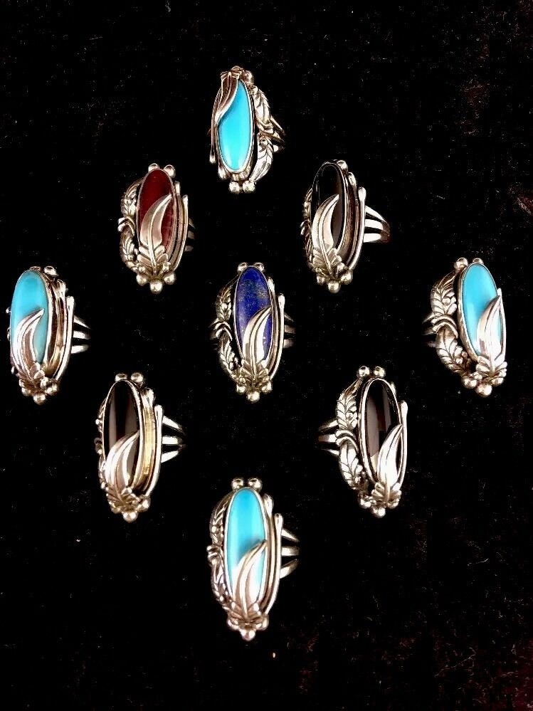 Navajo Purple Spiny Oyster Sterling Silver Ring | Sz 5.75 | 4453