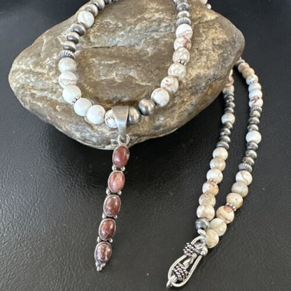 Navajo Wild Horse Necklace Pendant | Sterling Silver | Authentic Native American Handmade | 15813