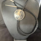 Native American Handmade Men's Bolo Tie | Hopi Sterling Silver | 14323