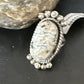 Men's Women's White Buffalo Turquoise Ring | Navajo Sterling Silver | Sz 9 | 13349