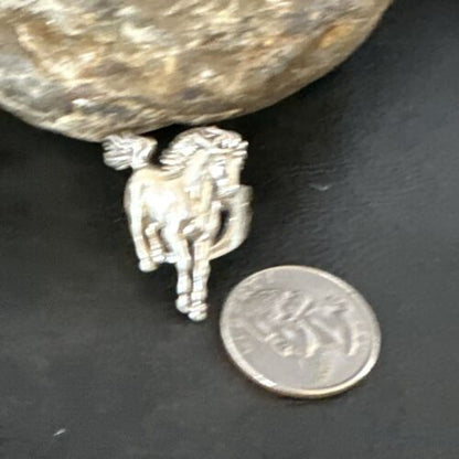 Navajo Pinky Horse Ring | Sterling Silver | Sz 4.5 | Authentic Native American Handmade | 15385