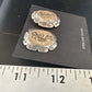 Navajo Kokopelli Dangle Earrings Set | Sterling Silver | Authentic Native American Handmade | 15142