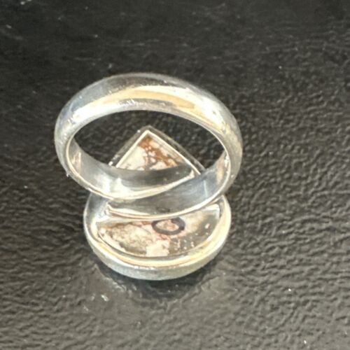 Men's and Women's Wild Horse Turquoise Navajo Ring | Sterling Silver | Sz 6.5 | 17282