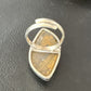 Navajo Sterling Silver Adjustable Coffee Tiger's Eye Ring | Sz 10 | 16056