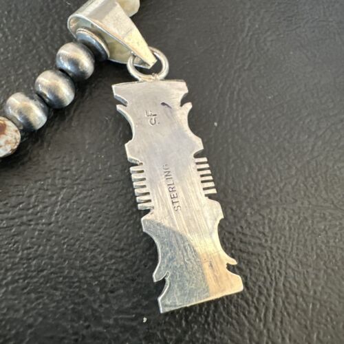 Women's Navajo Sterling Silver Wild Horse Opal Pendant Necklace | Multi-Stone | 15812 - Masha USA
