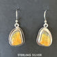 Navajo Bumblebee Jasper Earrings | Sterling Silver | Authentic Native American Handmade | 15831