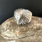 Men's Eagle Head Ring | Navajo Sterling Silver | Sz 10 | Authentic Native American Handmade | 15388