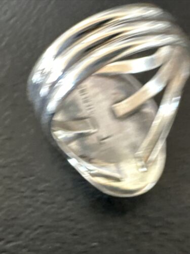 Navajo Green Gaspeite Ring | Sterling Silver | Sz 8 | Authentic Native American Handmade | 16398