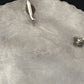 XXL Navajo Blue Turquoise Needle Point Wheel Pin Pendant | Sterling Silver | Authentic Native American Jewelry | 15155