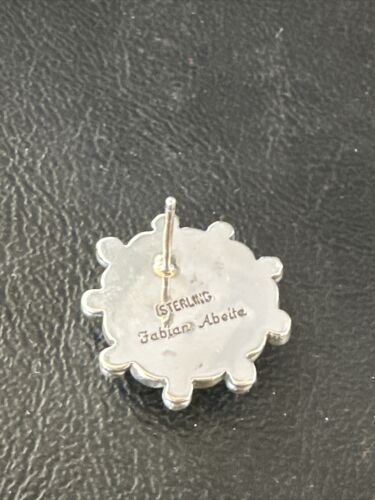 Navajo White Pearl Post Stud Earrings | Sterling Silver | Authentic Native American Handmade | 15329