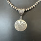 Hopi Man in the Maze Pendant | Sterling Silver Necklace | Authentic Native American Handmade | 16906
