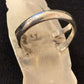 Navajo White Buffalo Turquoise Ring | Sterling Silver | Sz 10.5 | Authentic Native American Handmade | 314