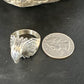 Men's Eagle Head Ring | Navajo Sterling Silver | Sz 10 | Authentic Native American Handmade | 15388