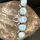 Navajo Blue Larimar Multi-Stone Ring | Authentic Native American Sterling Silver | Multi-Stone | Sz 6.5 | 15980